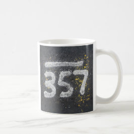 Caneca De Café 357 Número de Pedreiro e Número de Anjo
