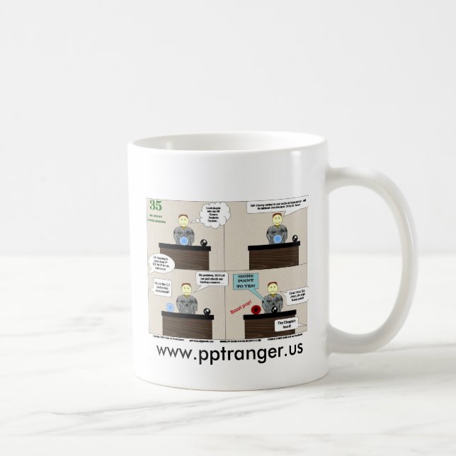 Caneca De Café 35 MI, www.pptranger.us (Direita)