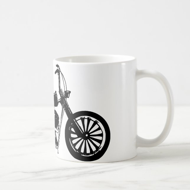Caneca De Café 374 Chopper Bike (Direita)