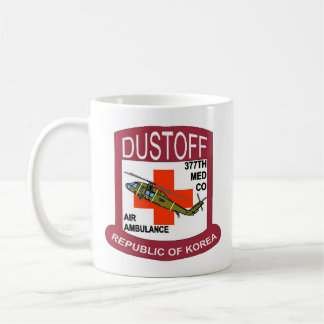 Caneca De Café 377th Med Co Air Ambulance, ROK