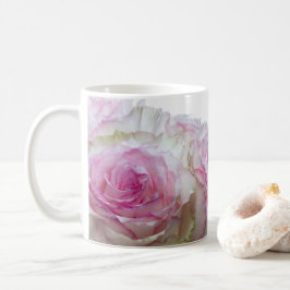 Caneca De Café 3998-Sapo de café rosa rosa-delicado