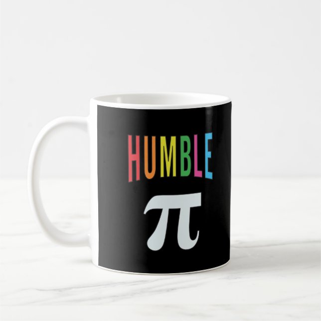Caneca De Café 3.14 Piada De Matemática Engraçada Por Pie Pun Hum (Esquerda)