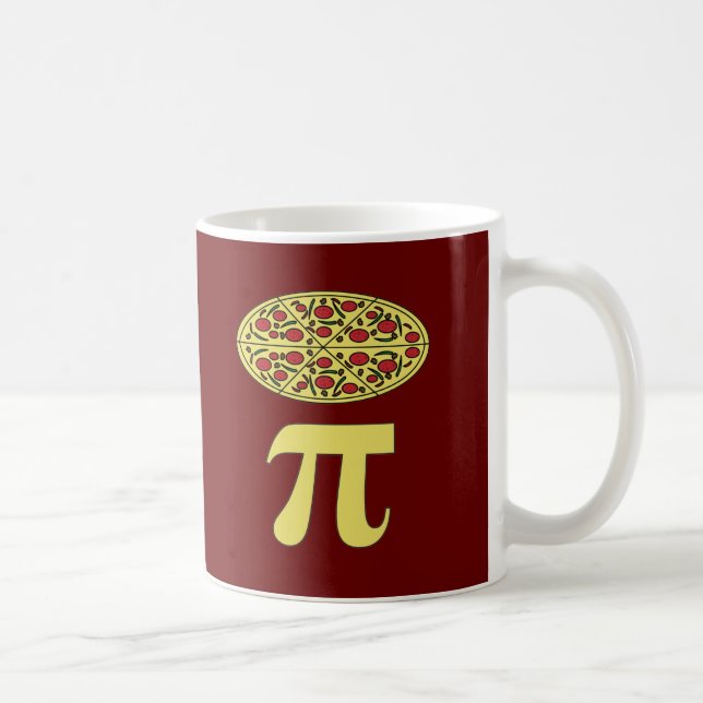 Caneca De Café 3.14 Pizza Pi Pun Pun Engraçado Piada Matemática (Direita)