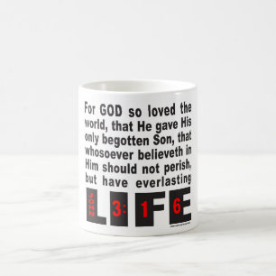 Caneca De Café 3:16 de JOHN