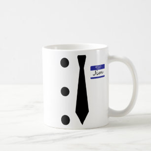 Caneca De Café 3 Buracos - Jim Figurume Fácil Camisa De Halloween
