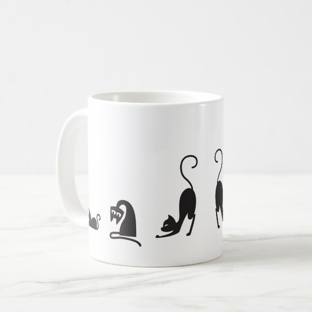 Caneca De Café 3 cats (Frente Esquerda)