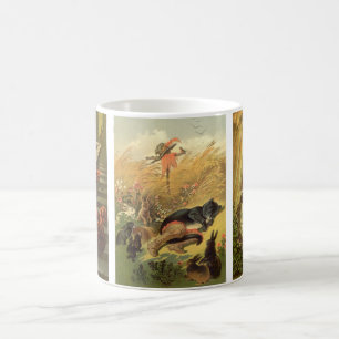 Caneca De Café 3 contos de fadas clássicos vitorianos vintage dif