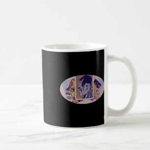 Caneca De Café 3 Idiotas da Casa Branca Trump Vance Bondi Noem He