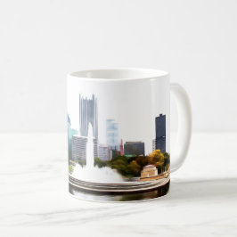 Caneca De Café 3 Rivers Pittsburgh Coffee Mug
