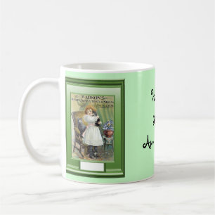 Caneca De Café 3a menina feliz do aniversário com gatinhos