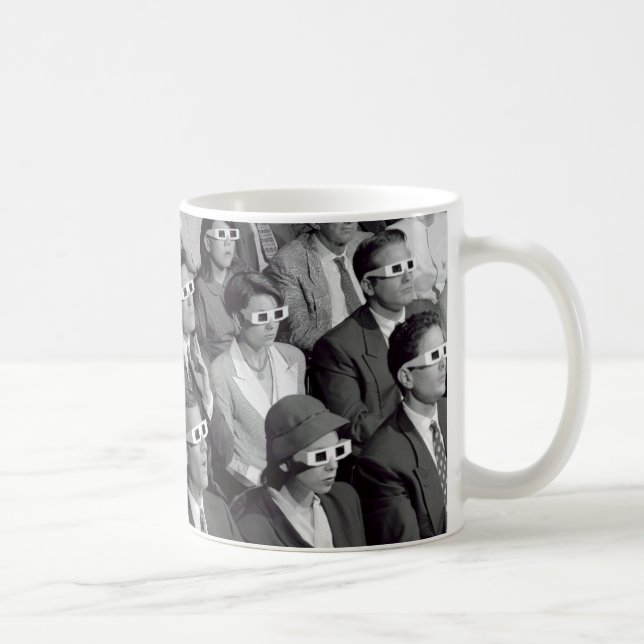 Caneca De Café 3D Filme Pessoas Teatro Foto Mug Coffee Mug Cup (Direita)