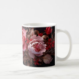 Caneca De Café 3D Floral Mug