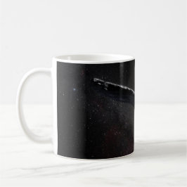 Caneca De Café 3i Atlas Spaceship Cosmic Sci-Fi Mysterious