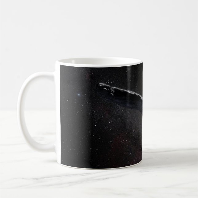 Caneca De Café  3i Atlas Spaceship Cosmic Sci-Fi Mysterious  (Esquerda)