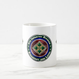 Caneca De Café 4ª Divisão de Infantaria