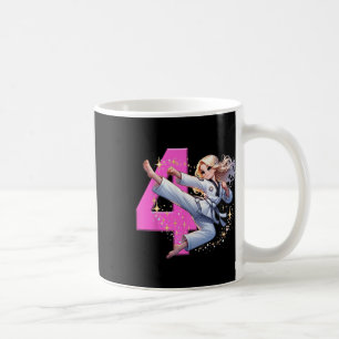 Caneca De Café 4ª Festa de Artes Marciais de Aniversário Taekwond