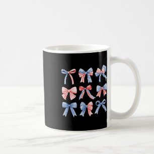 Caneca De Café 4ª Patriótica Coquette Girly Girl American Flag Bo