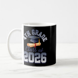 Caneca De Café 4ª série turma de 2026 graduação graduandos