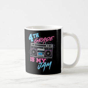 Caneca De Café 4º ano é o meu professor de "Boombox" dos anos 80