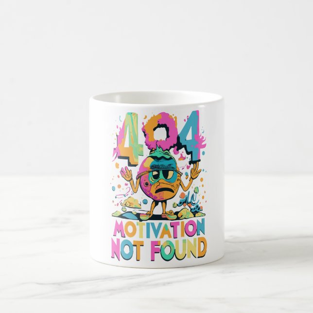 Caneca De Café 404 - Motivação não encontrada (Centro)