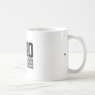Caneca De Café 40 Anos Sendo um Críquete Incrível 40º Aniversário