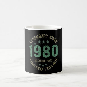 Caneca De Café 41 anos de idade de lenda de domingo 41 de anivers