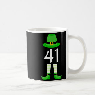 Caneca De Café 41 Dia de São Patrício Quatro Um Crianças Divertid