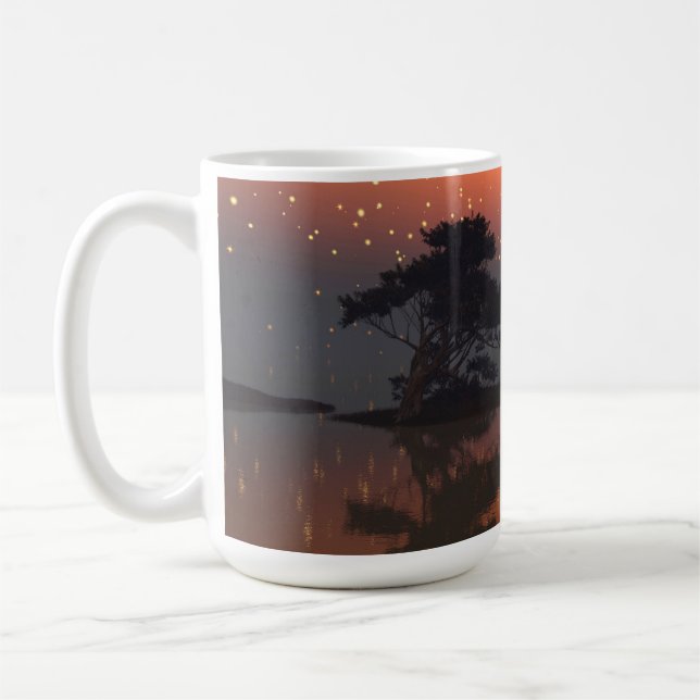 Caneca De Café 44oz mug with "Dayspring" image (Esquerda)