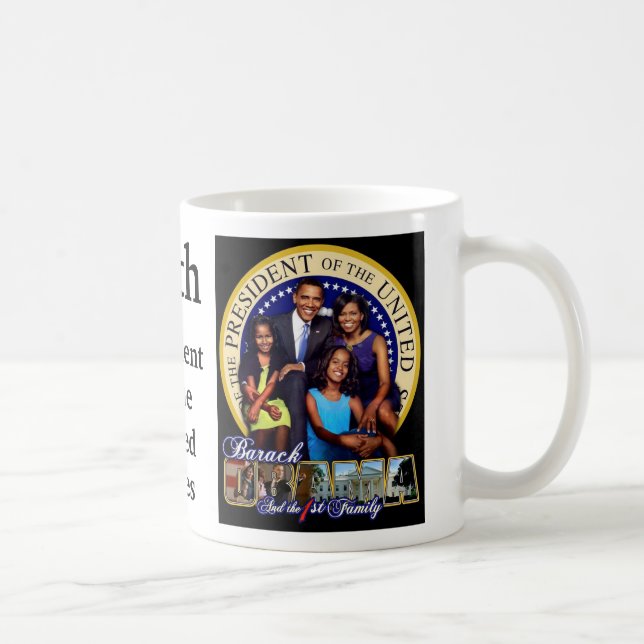 Caneca De Café 44thpresident (Direita)
