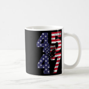 Caneca De Café 45 47 As Pessoas De 2024 Estão Com Bandeira Americ