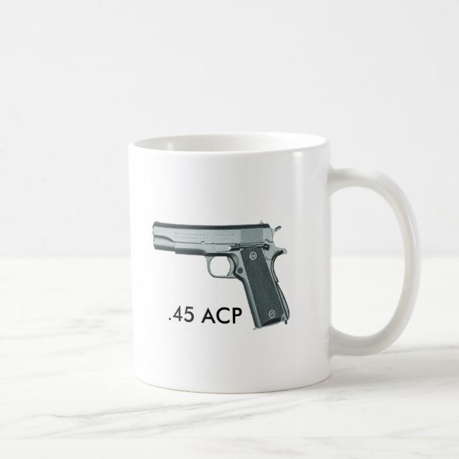 CANECA DE CAFÉ .45 ACP (Direita)