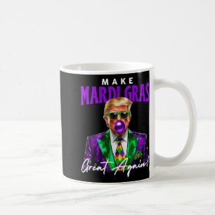 Caneca De Café 47º Presidente Trump Pop Art Mardi Gras Nova Orlea