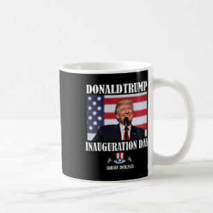 Caneca De Café 47 Dia da Inauguração do Presidente Donald Trump 2