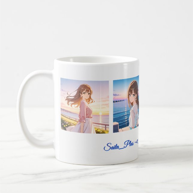 Caneca De Café 47_Plus – Anime Character Series (Esquerda)