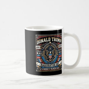 Caneca De Café 47 Presidente Donald Trump Dia de Inauguração 2025