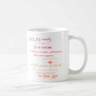 Caneca De Café 4:6 dos Philippians - 7