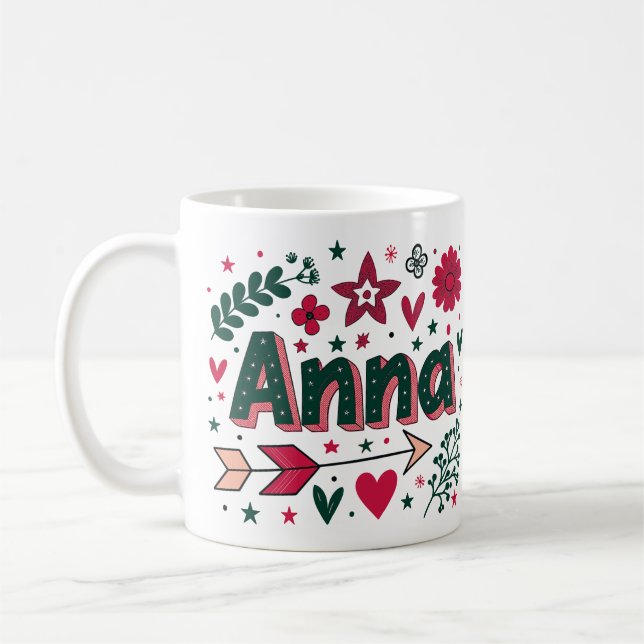 Caneca De Café 4 Color Anna 2 (Esquerda)