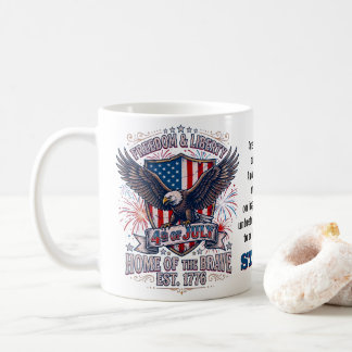 Caneca De Café 4 de Julho