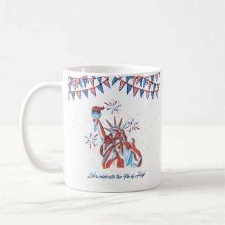 Caneca De Café 4 de julho