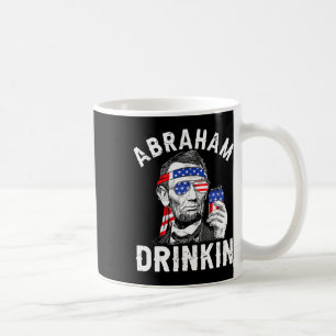 Caneca De Café 4 De Julho Bebendo De Abraão Merica Abe Lincoln Be