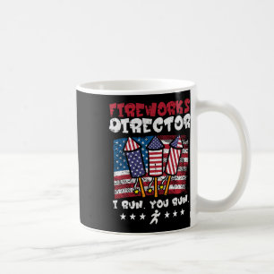 Caneca De Café 4 de julho Diretor de Fogos de Artifício Eu dou a