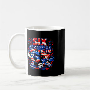 Caneca De Café 4 de Julho Seis Sete 67 Futebol Crianças Rotação C