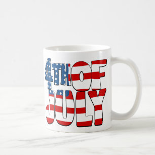 Caneca De Café 4o julho