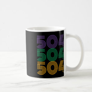 Caneca De Café 504 Mardi Gras 2025 Figurino de Carnaval