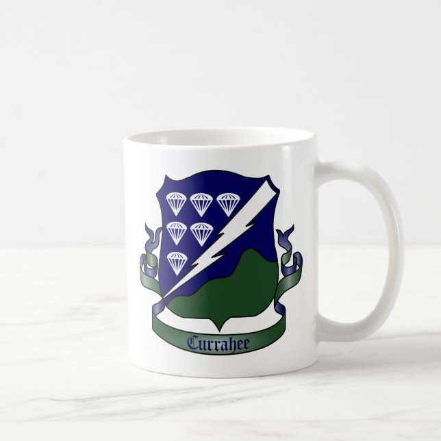 Caneca De Café 506th Parachute Infantry Regiment, 1st Battalion (Direita)
