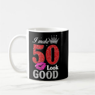 Caneca De Café 50 Anos De Idade, 50 Anos, Faço 50 Pareceres Bons.