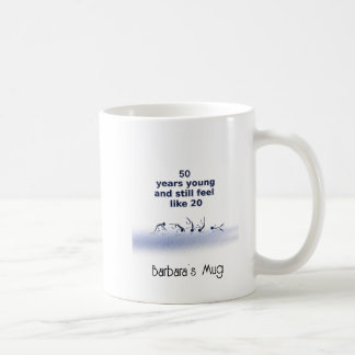 Caneca De Café 50 Anos Jovem Mug