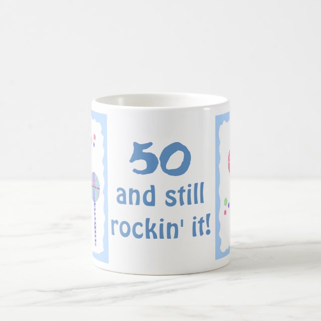Caneca De Café 50 E Ainda Balançando -  Lollipops (Centro)