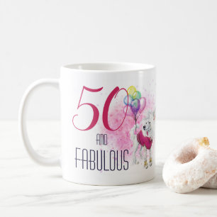 Caneca De Café 50 e Cachorro Cachorro Cor de Água Rosa