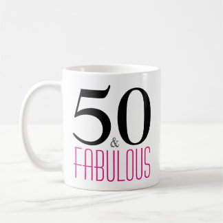 Caneca De Café 50 e Fabuloso 50...